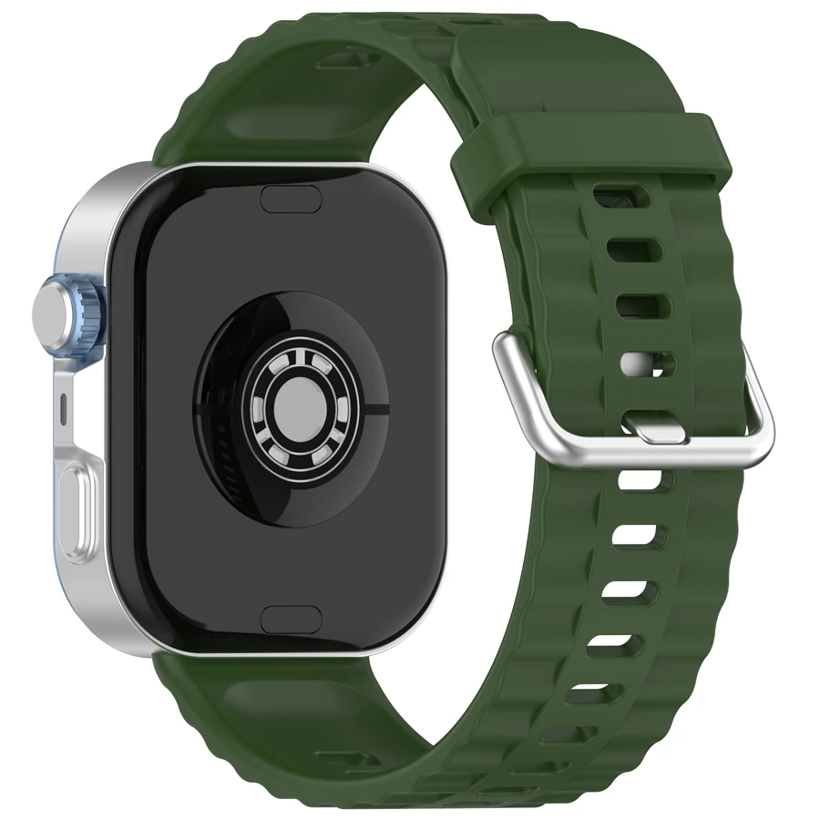 3D Wave siliconen horlogeband voor Huawei Watch Fit 3 4 5 armband vervangende sport horlogeband voor Huawei Watch Fit 4 5 Pro band