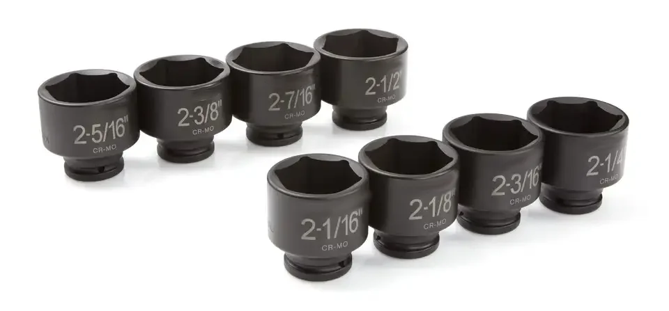 Impact Socket Set 3/4