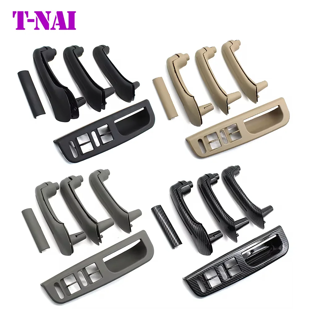 

Golf 4 MK4 Jetta LHD Carbon Fiber Front Rear Left Right Door Handle Set Replacement For Volkswagon VW Bora 1999-2004