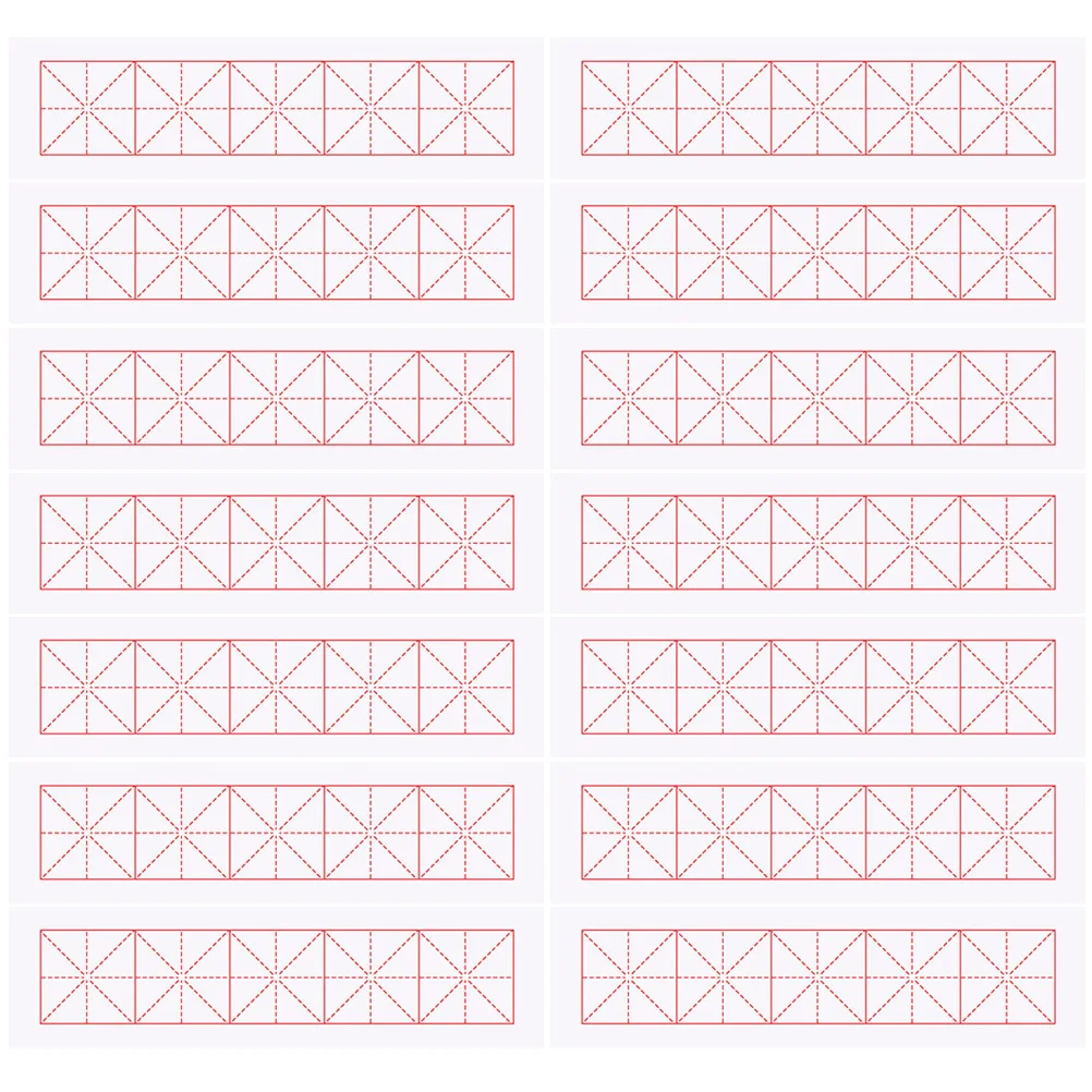 

100 Sheets Calligraphy Paper Chinese Practice Sketching Writing Rice for White Blank Xuan