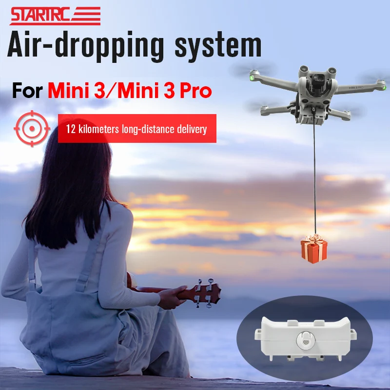 Suitable for DJI mini3/3Pro thrower drone ultra long range gift airdrop accessories