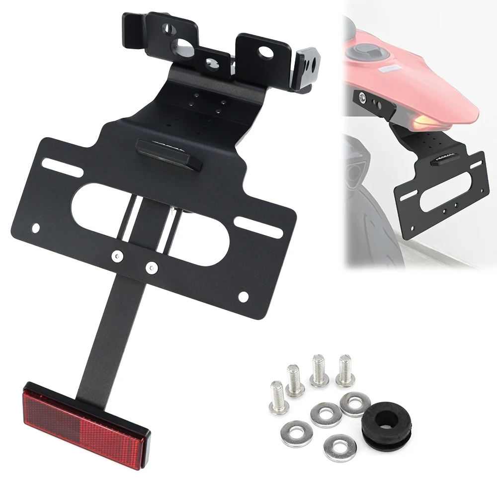 Motorcycle Rear Tail Tidy Fender Eliminator Kit For GAS GAS ES700 & SM700 2022 2023 2024 2025 2026 License Plate Holder