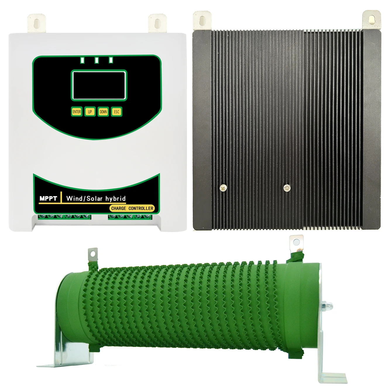 Home Appliance MPPT Charge Controller 5000w 8KW Solar & Wind Hybrid System 12v 24v 48v Auto Regulator For Home Use Wind Turbine