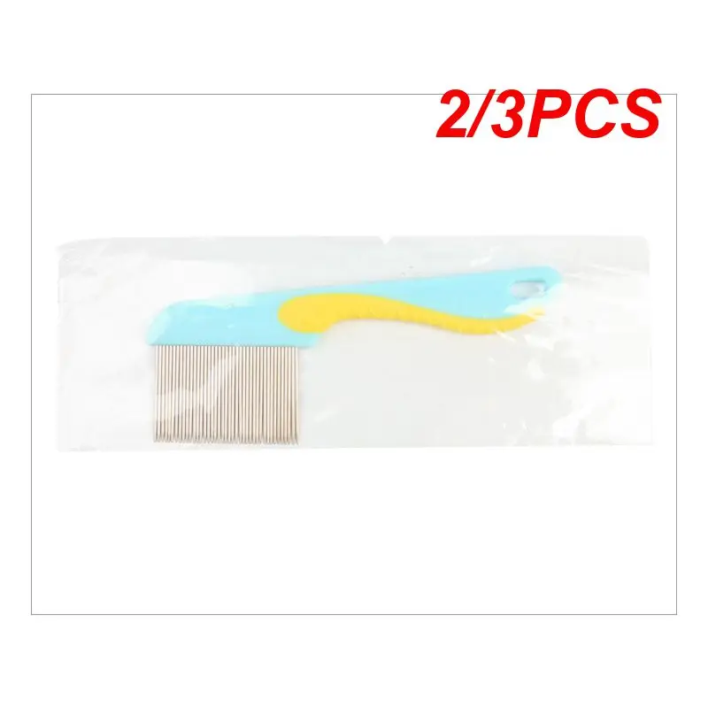 2/3PCS Long And Short Needle Durable Pest Control Sturdy In-demand Ergonomic Highly Recommended Stainless Steel Anti-lice Comb