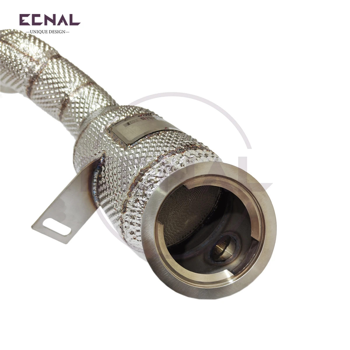 

Ecnal Exhaust Downpipe with Catalytic Converter SS304 Exhaust Pipe System for Mercedes Benz W213 E200 E260 E300 2.0T 2017-2021