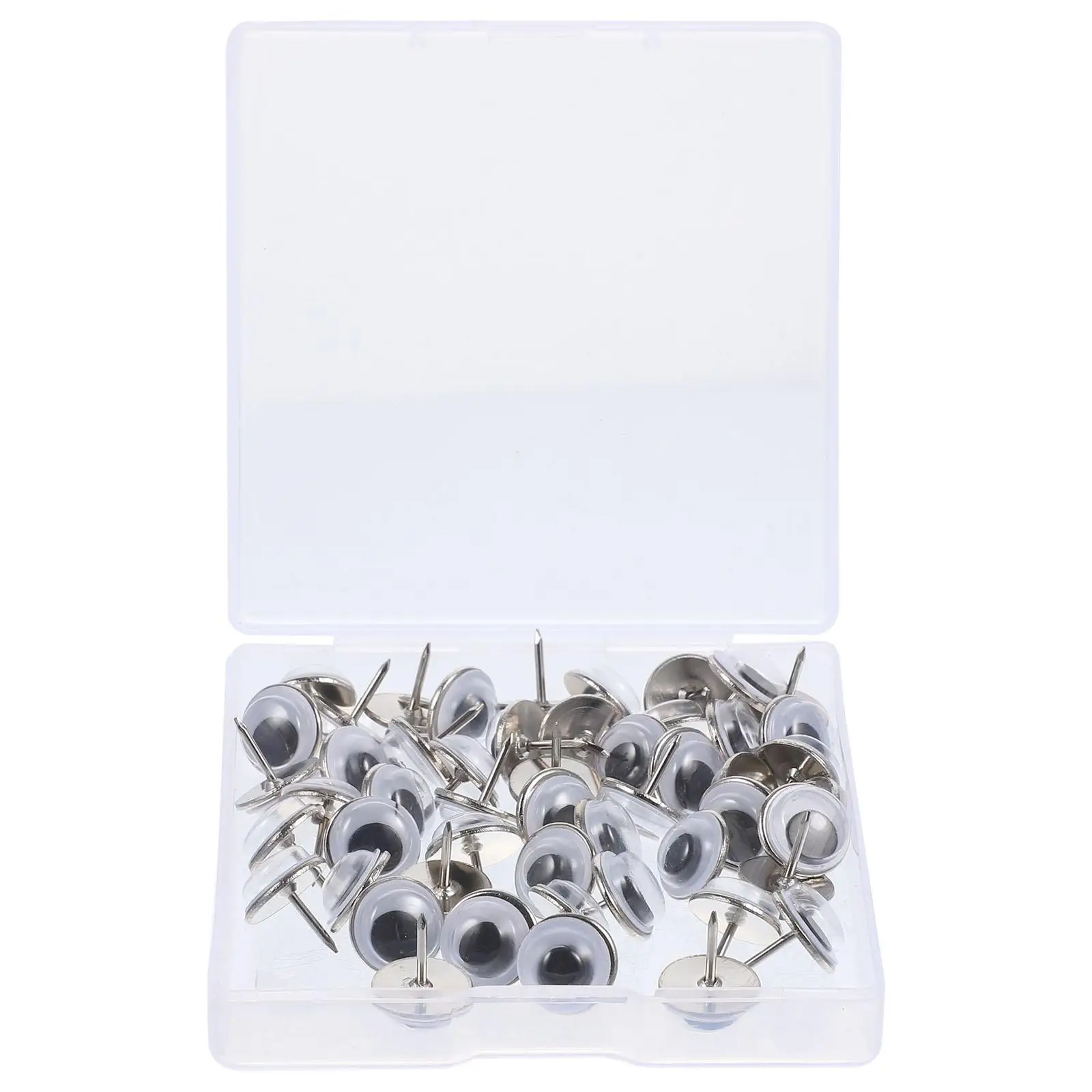 

50 Pcs Thumb Tacks Message Board Portable Push Pin Corkboard Cartoon Multi-function Thumbtacks Metal Decorative Office
