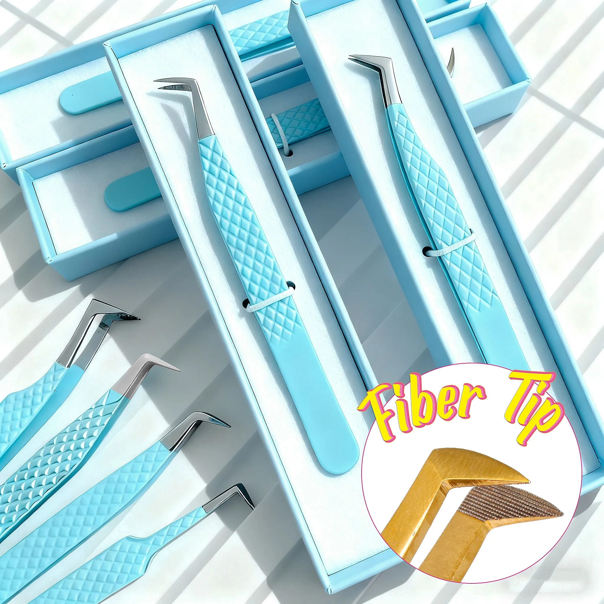 Pinset Bulu Mata Ujung Serat F - Eyelash Extension Mega Volume ulasan dan harga