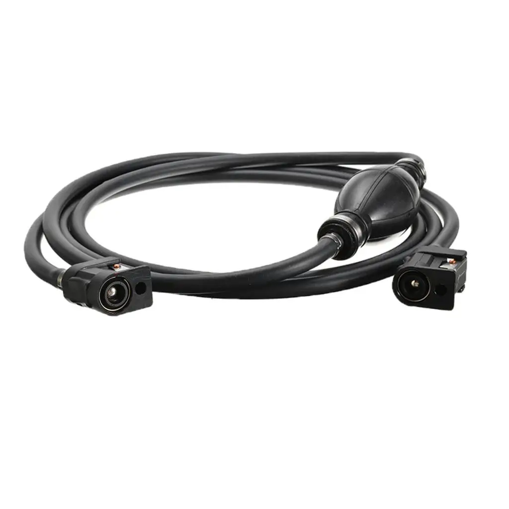 

PVC 6mm Fuel Line Hose Outboard Motor Primer Bulb Connector 10ft