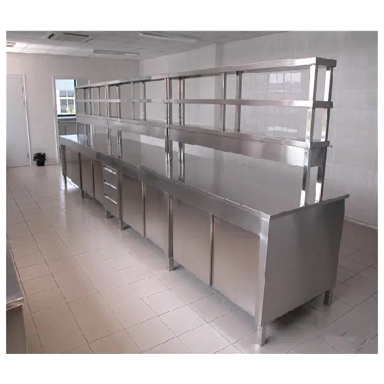 Lab Table With Marble Or Stainless Steel Tops