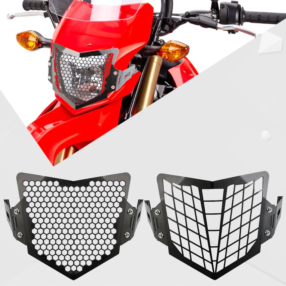 

Headlight Guard Kit Protection Grille Cover For Honda CRF250L CRF250M CRF300L /ABS 2012~2023 2013 14 15 16 17 18 19 2020 2022