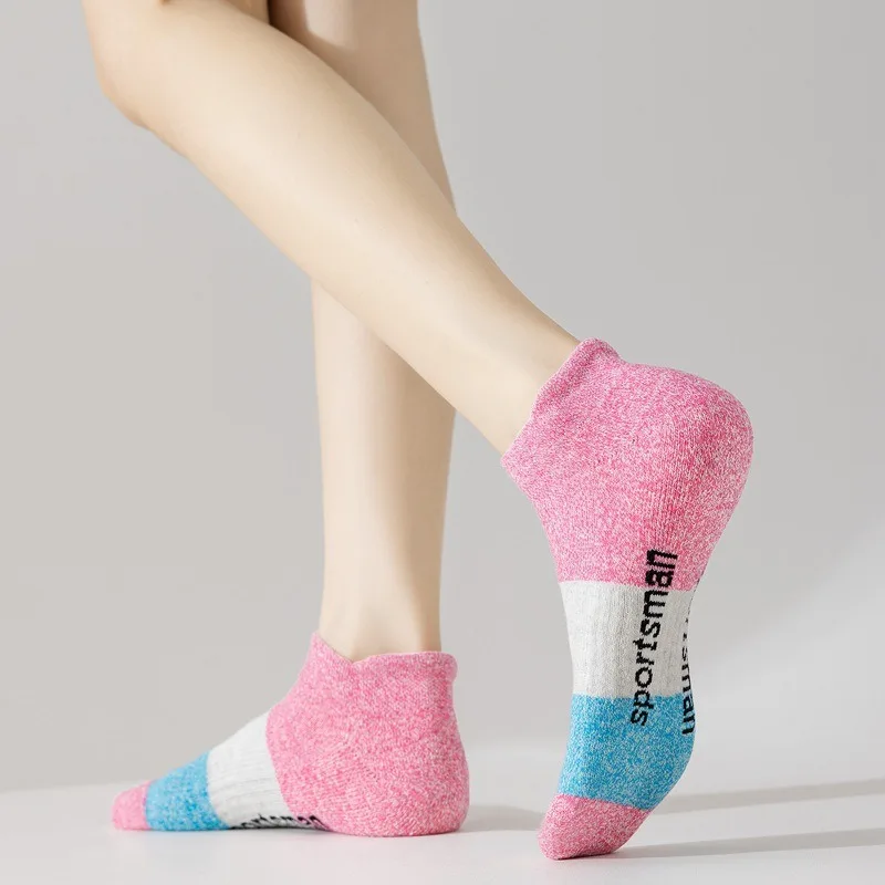 

Sport Ankle Socks Womens Performance Colorful Athletic Fitness Running No Show Cushioned Low Cut Tab Socks