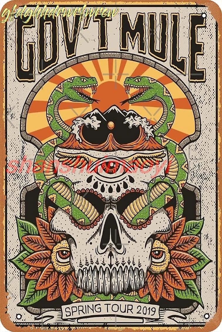 Gov'T Mule Music Band Poster 12