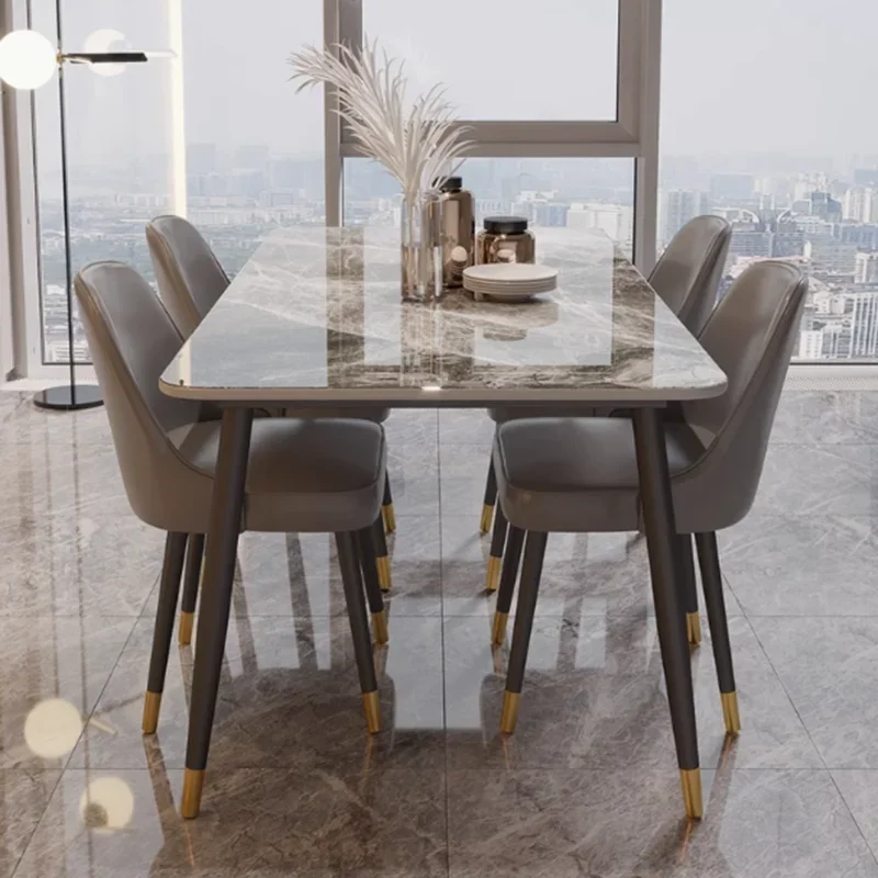 

Narrow Small Dining Tables Square Design Italian Modern Kitchen Dining Tables Restaurant Salon Mesas De Jantar Home Furniture