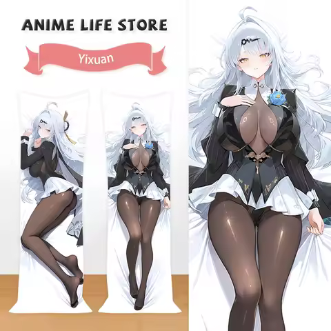 Game Zenless Zone Zero Yixuan Fullbody Dakimakura Cover Double-Sided Print Anime Pillowcase Hugging Otaku Throw Cushion Covers