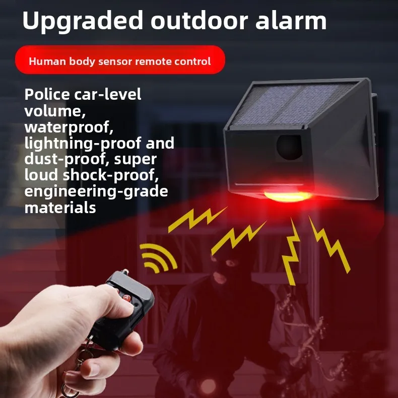 

Солнечная сигнализация, датчик движения, сигнальная лампа, репеллент для животных, дикий кабан