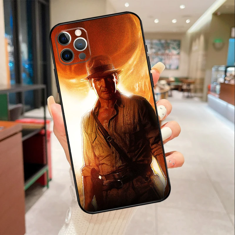 Indiana Jones 5 เคสโทรศัพท์สําหรับiPhone 16 15 14 11 12 13 Pro Max 12 Mini XR 15 16 Plus 16eป้องกัน
