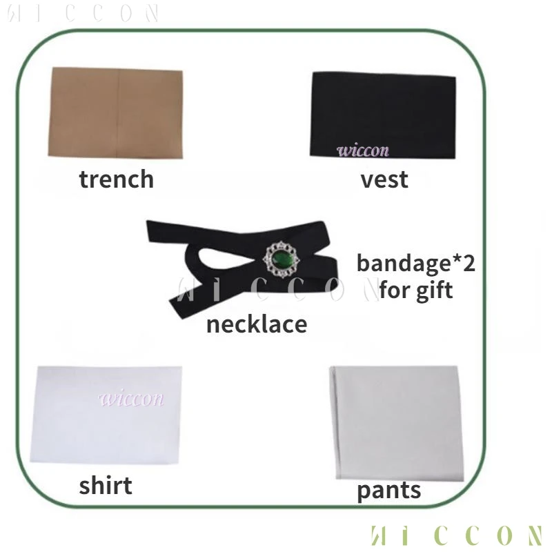 أزياء أنيمي بونغو الضالة للكلاب دازاي أوسامو التأثيرية أزياء الهالوين بدلة شعر مستعار قميص خندق سترة سروال زي حفلات ملابس