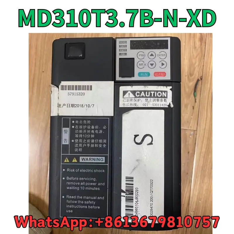 

Used MD310T3.7B-N-XD test OK Fast Shipping