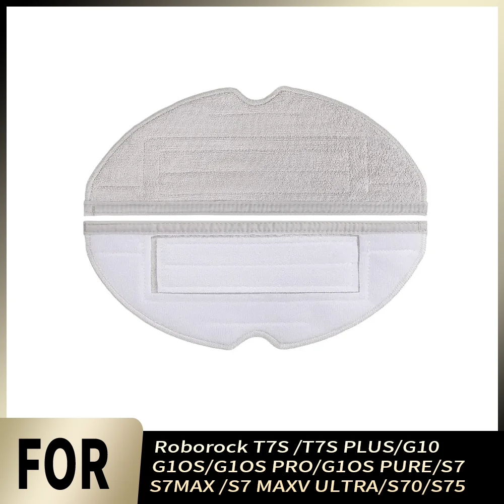 Robot Vacuum Mop Cloths Replacement Kit Home Cleaning Supply For Roborock T7S T7S Plus T8Plus S7 S7Max Series G10 Series