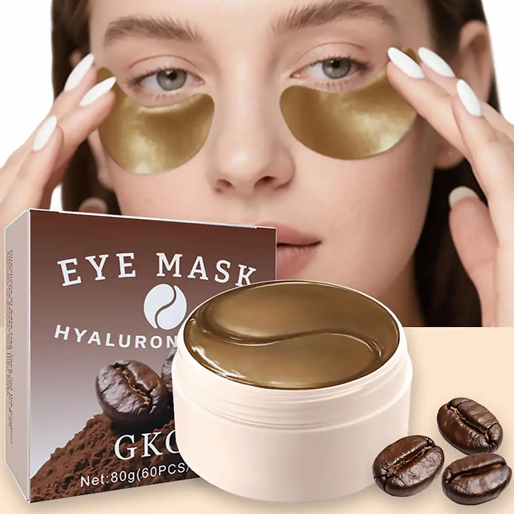 Collagen Vitamin Eye Mask 80g with Extra Serum - Skin-Friendly & Fast Absorbing, Deep Hydrating Care Firming Eye Patches Eyes