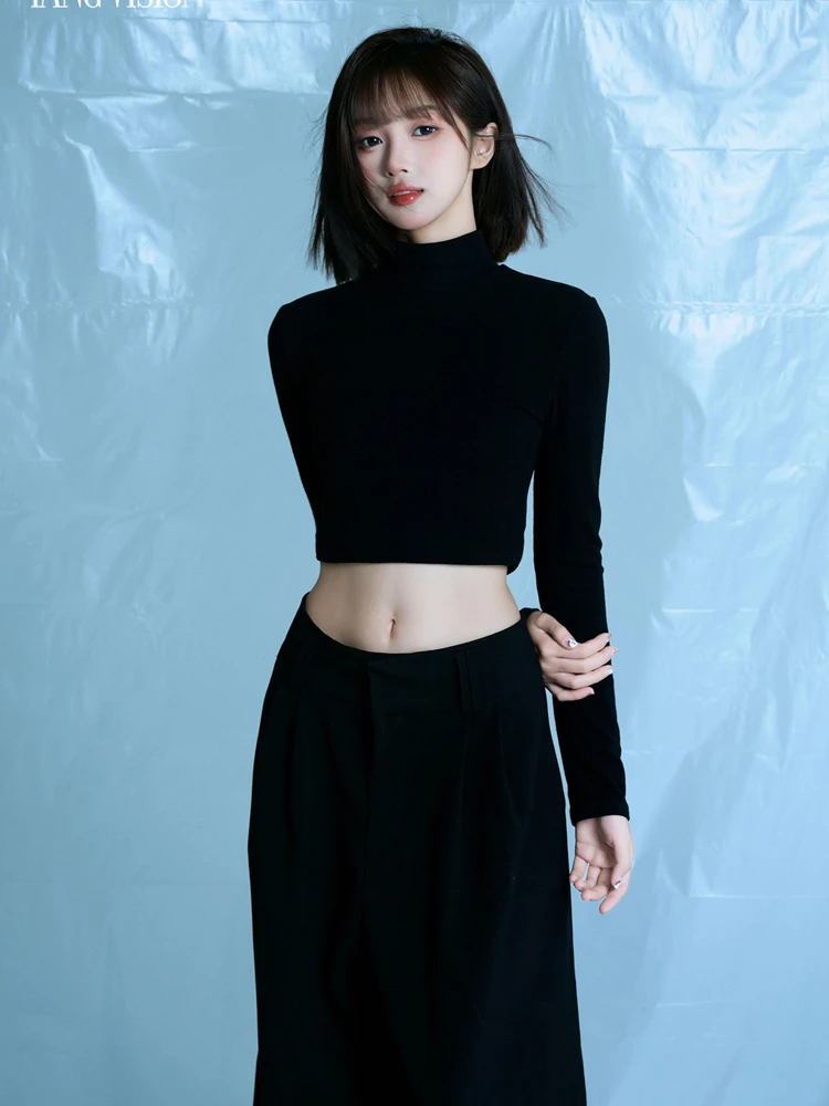 

2026 Studio New Korean Style Cold Emotional Portrait High Atmosphere Girl Art Photo Shoot Clothing Fashionable Women's Clothing