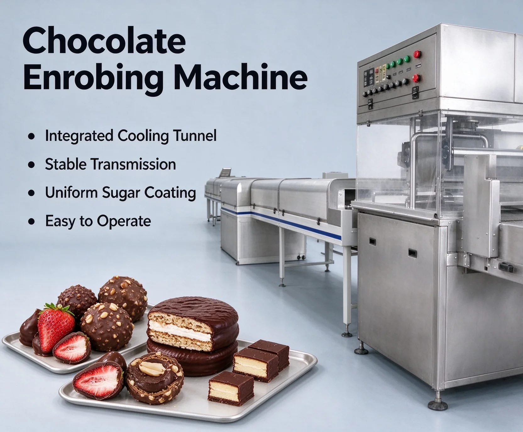 Chocolate Molding Machine Servo Driven Chocolate Depositor for Chocolate Candy Production Custom