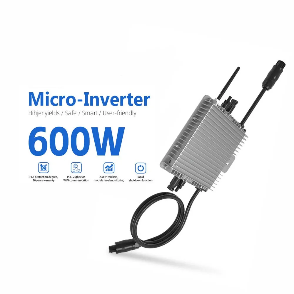 Deye Micro Inverter SUN600G3-EU-230 Mikro-Wechselrichter European In Eu wearhouse dropshipping  300w 1600w 2000w Solar