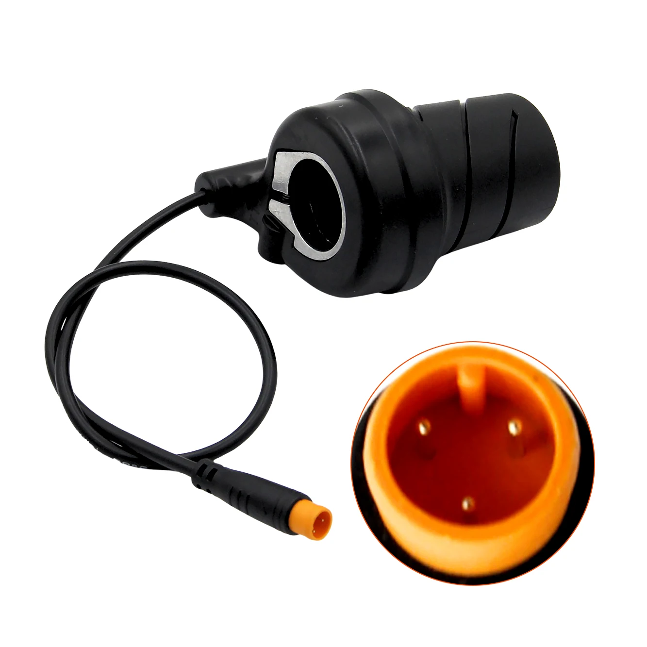 AliExpress NONE 20X Half Throttle for Electric Bicycle Left Right Sleeve Rotary Handle Waterproof Connector Electric Scooter Accelerator
