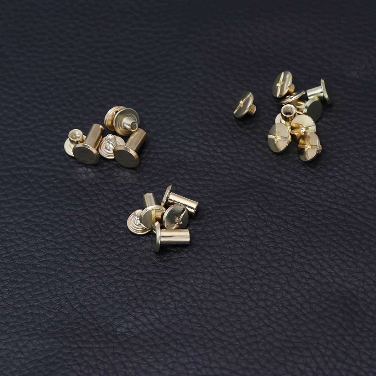 

45 Sets Rivet Ledger Nail Snap Recipes Picture Pin Account Book Copper-plated Screw