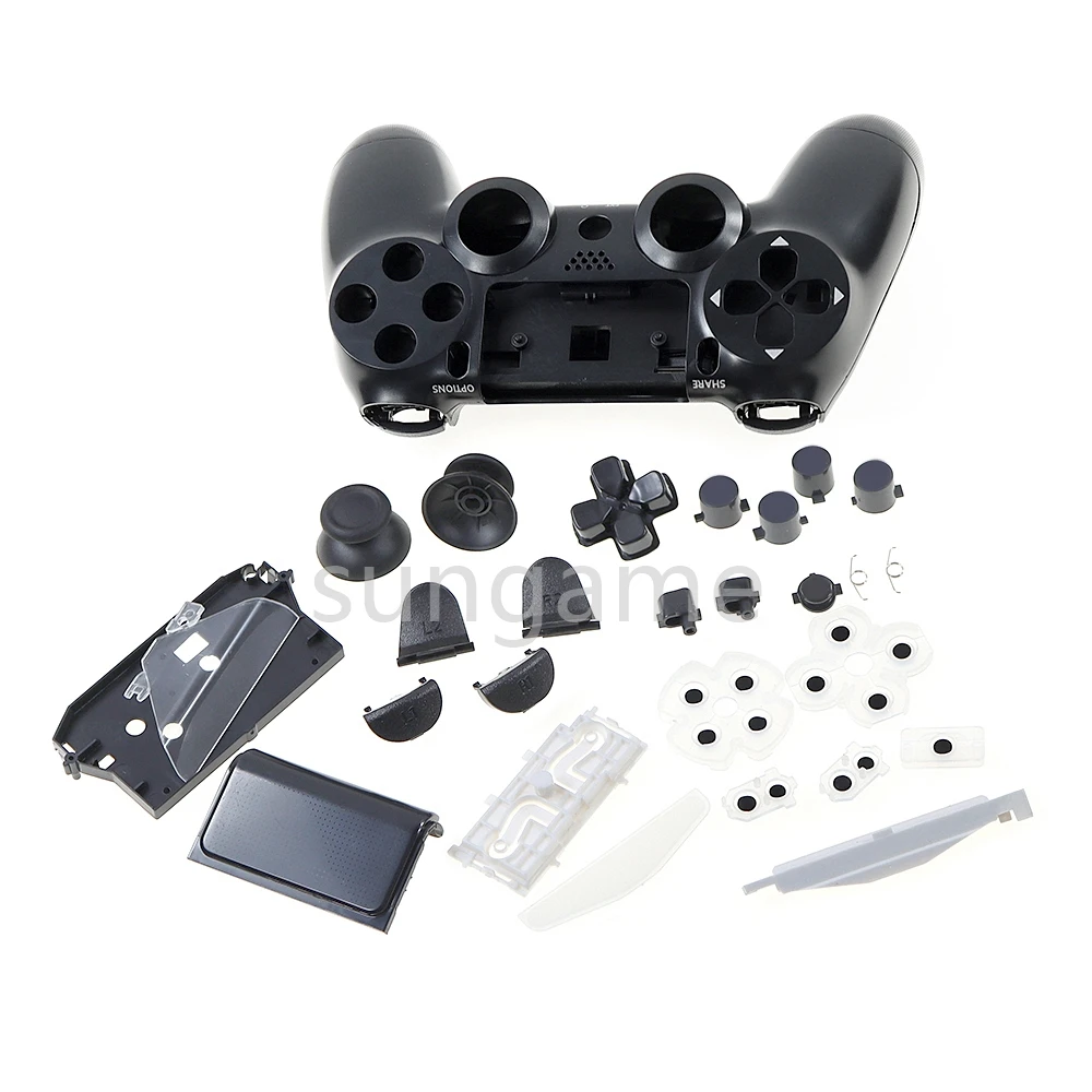 1set New For PS4 3.0 Controller Plastic JDS-030 Cover Handle Front Back Housing Shell Case Replacement ﻿