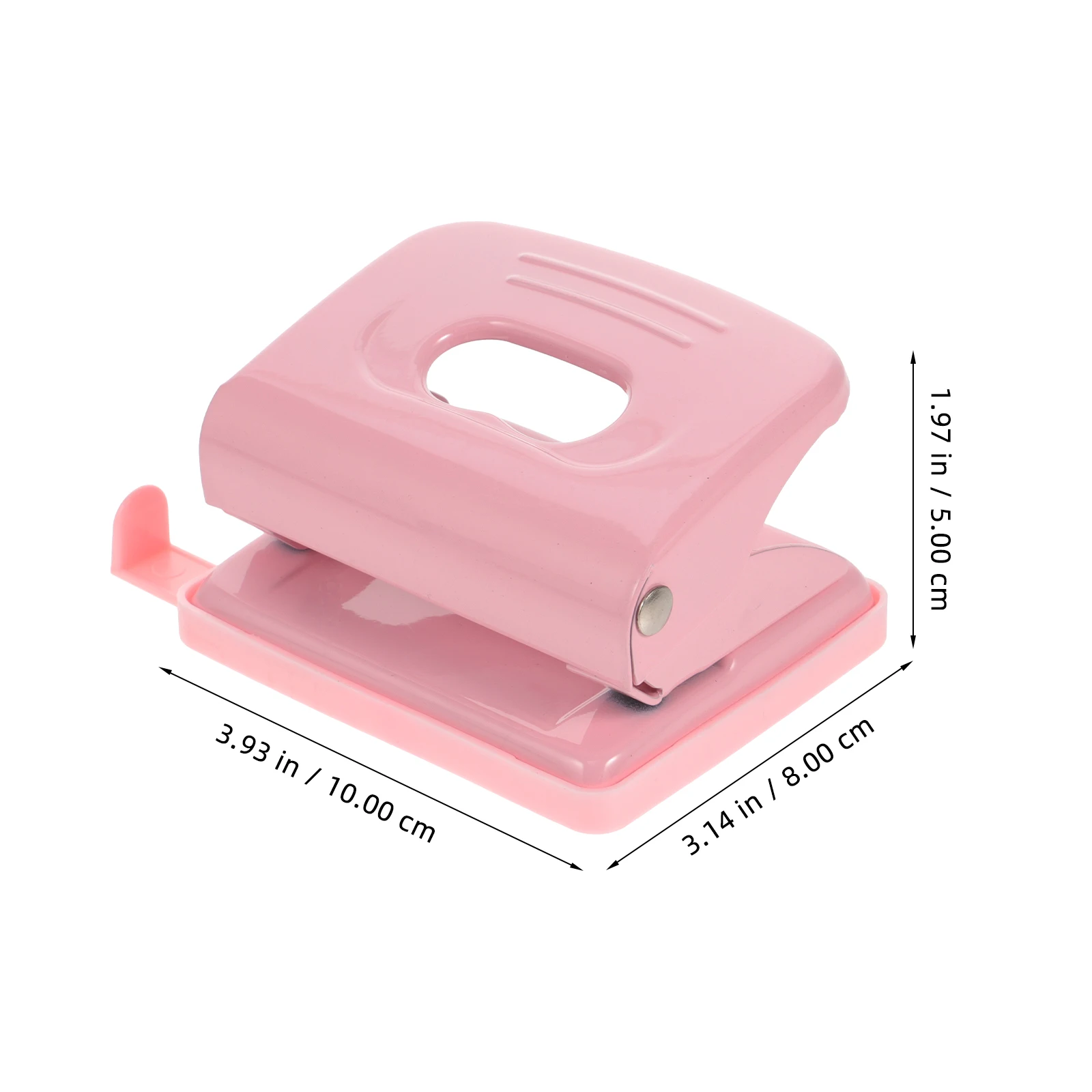 

Adjustable Manual Paper Puncher Craft Hole Punch Diy Planner Loose Leaf Inside Pages Durable Small Circle Punch Tool For Office