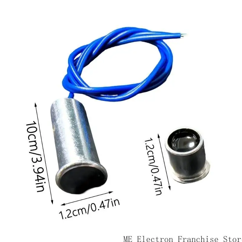 T5EA проволочная дверь Магнитные выключатели для офисного дома. Втопренная проводная дверная датчики датчики контакта дверей.