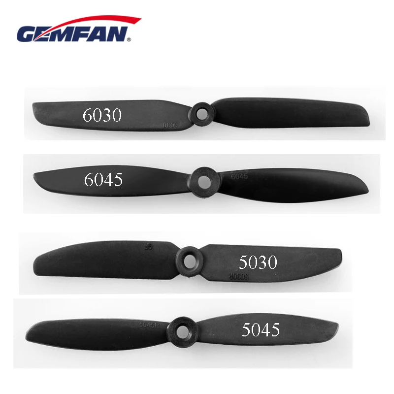 2Pairs/4PCS  5inch 6inch GEMFAN 5030 5045 6030 6045 Carbon Nylon Propellers CW/CCW QAV 250 Quadrocopter Quadcopter Props