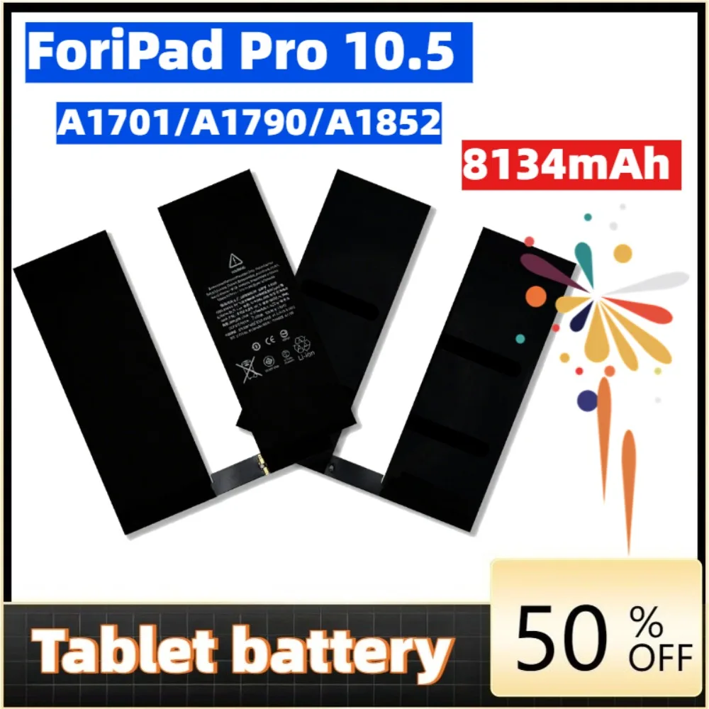 Replacement Battery For Ipad Air 3 (2019) A2152 A253 A2154 A2123 Tablet 8134mAh Pro10.5 2nd