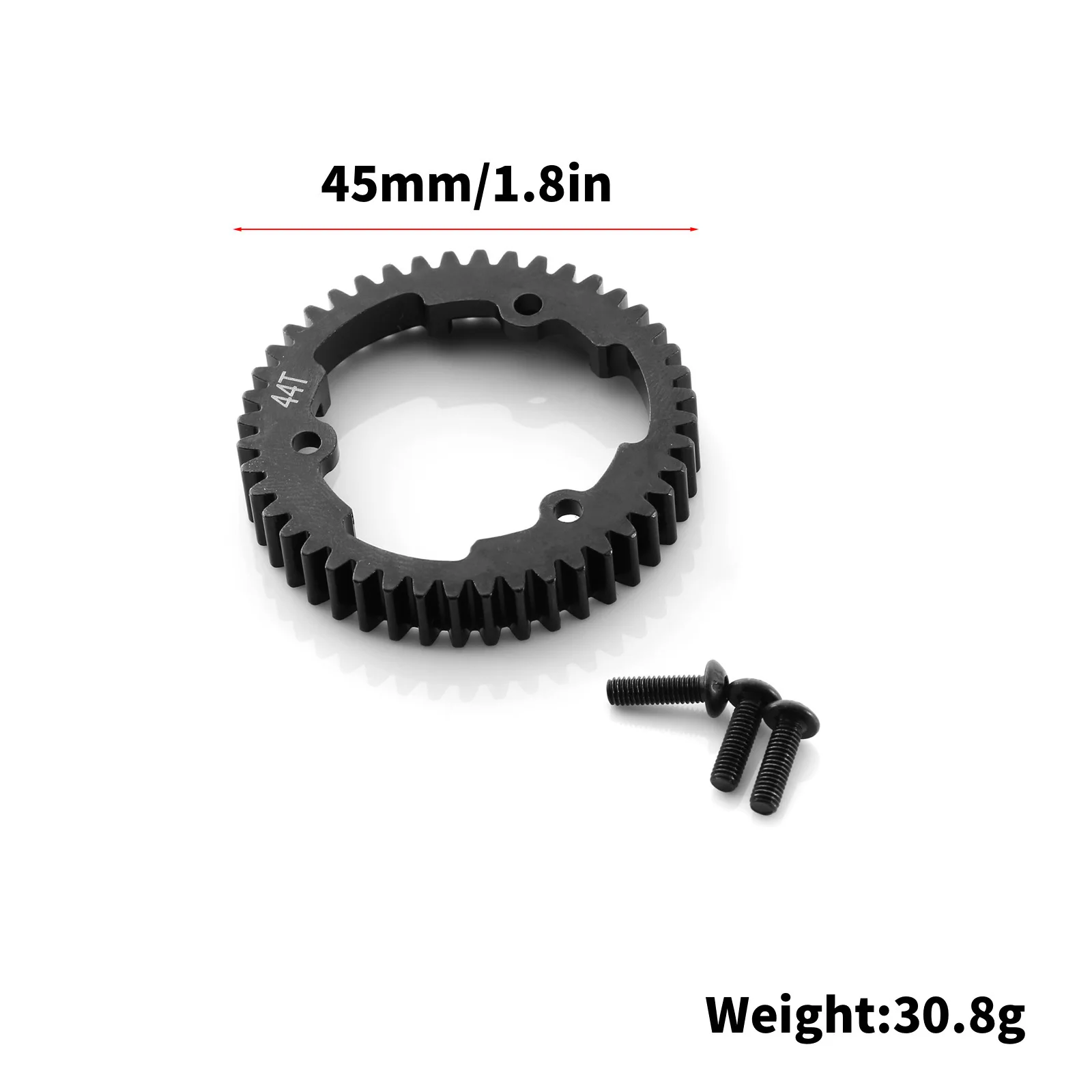 مناسبة لـ 1/8 TRAXXAS فولاذ مقوى 44T أسنان كبيرة 1.0 Maxx Slash RC # 6438 #5