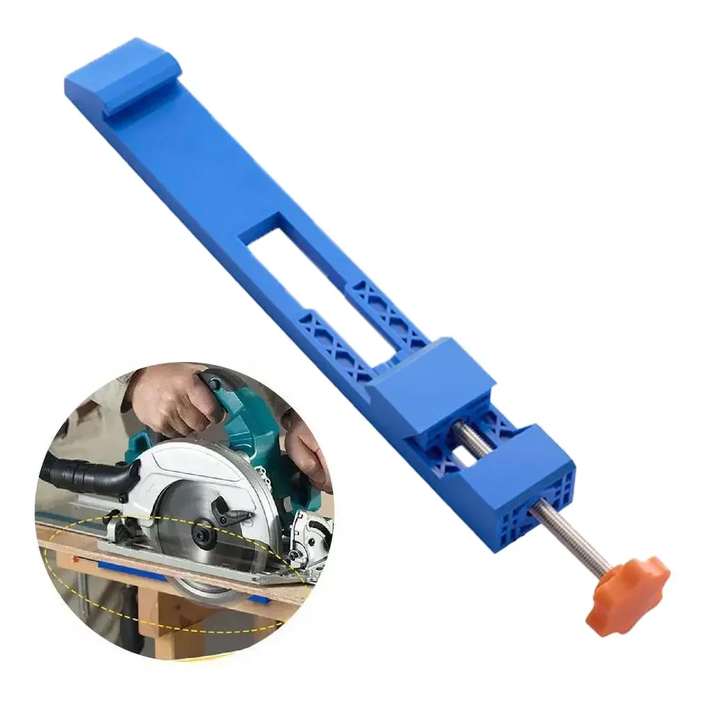 Adjustable Milling Positioning Clamp for Handheld Electric Circular Saw Cutting Machine Edge Guide Positioner Quick Fixing Clip