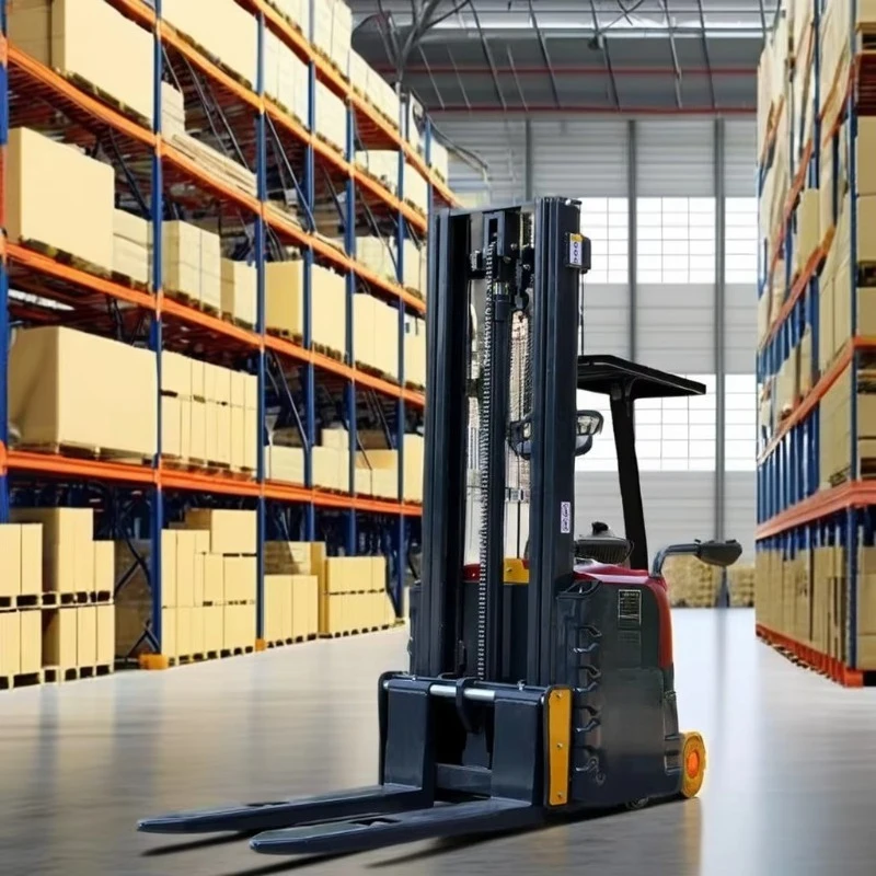 New Electric Walkie Stacker Forklift Pallet Stacker 2 Ton 2.5m