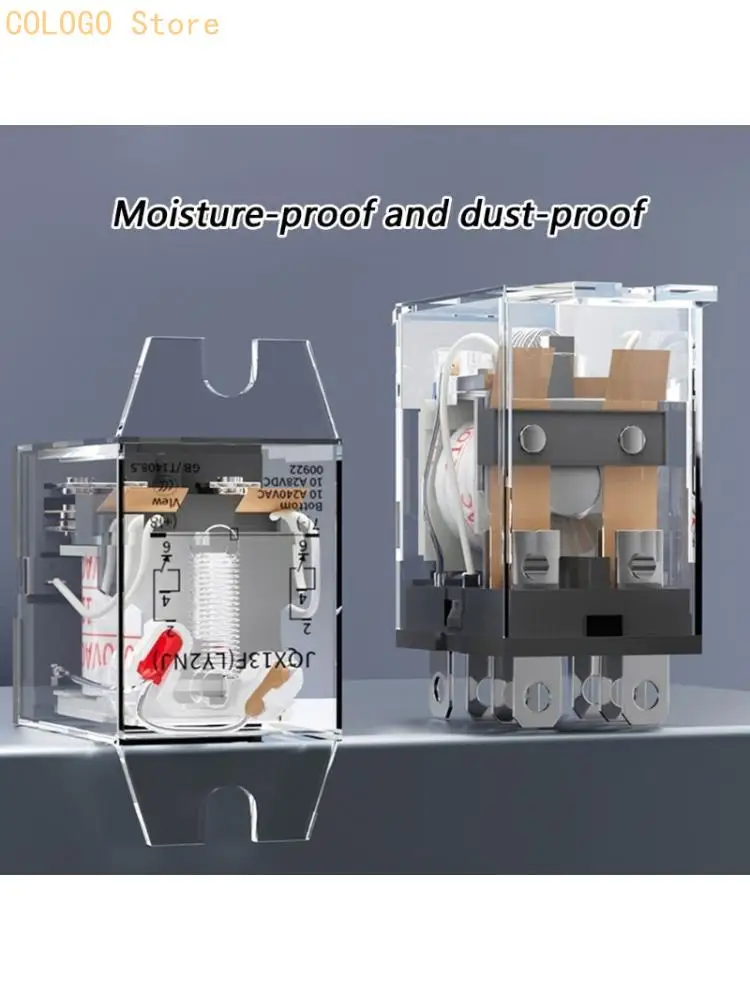 Durability JQX13F 8 Pin Plastic Relays Electromagnetic Power Relays For Home D0LD