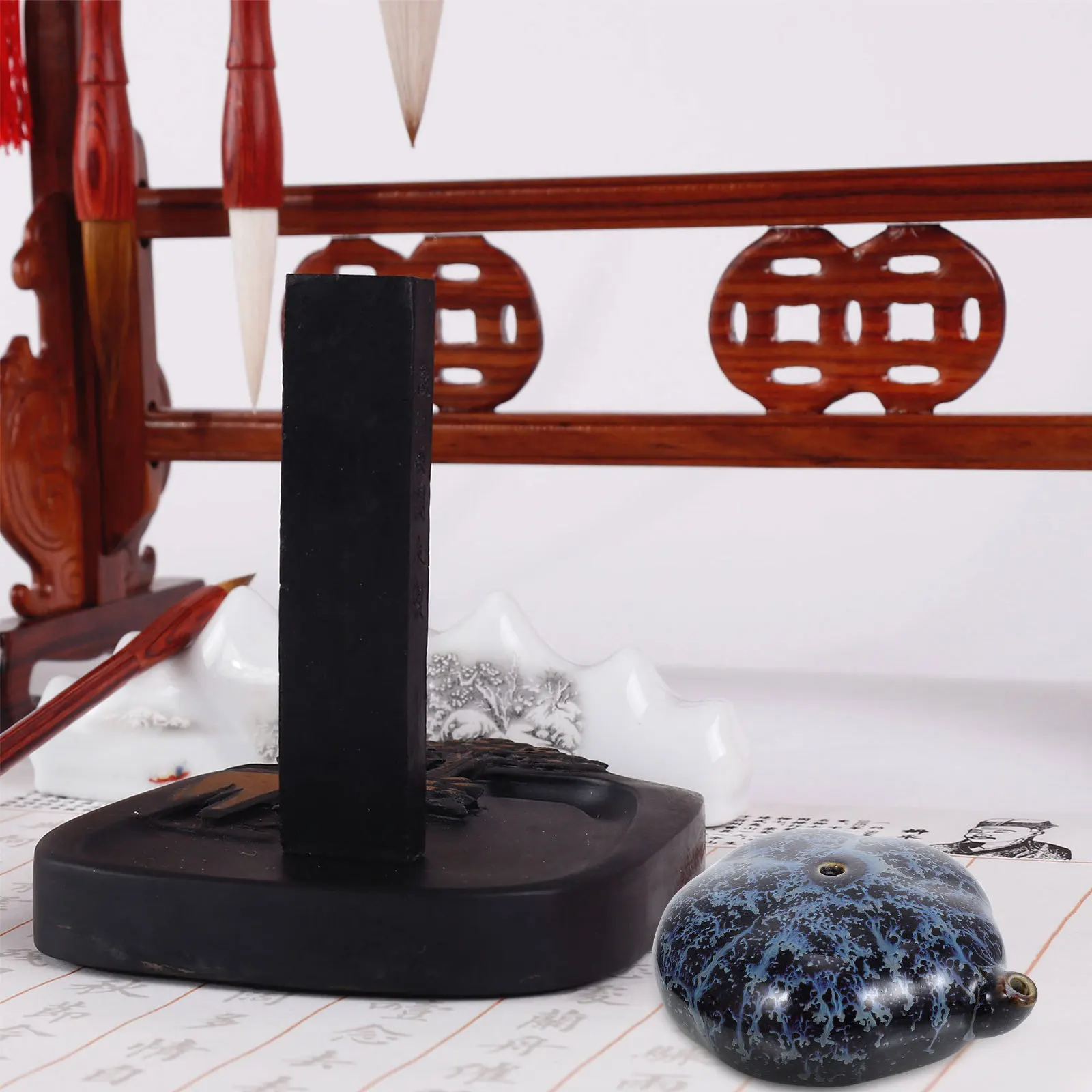 

Ceramic Calligraphy Ink Droplet Creative Design Small Spout Water Dropper Calligraphy Painting Inkstone Accessories Art Supply