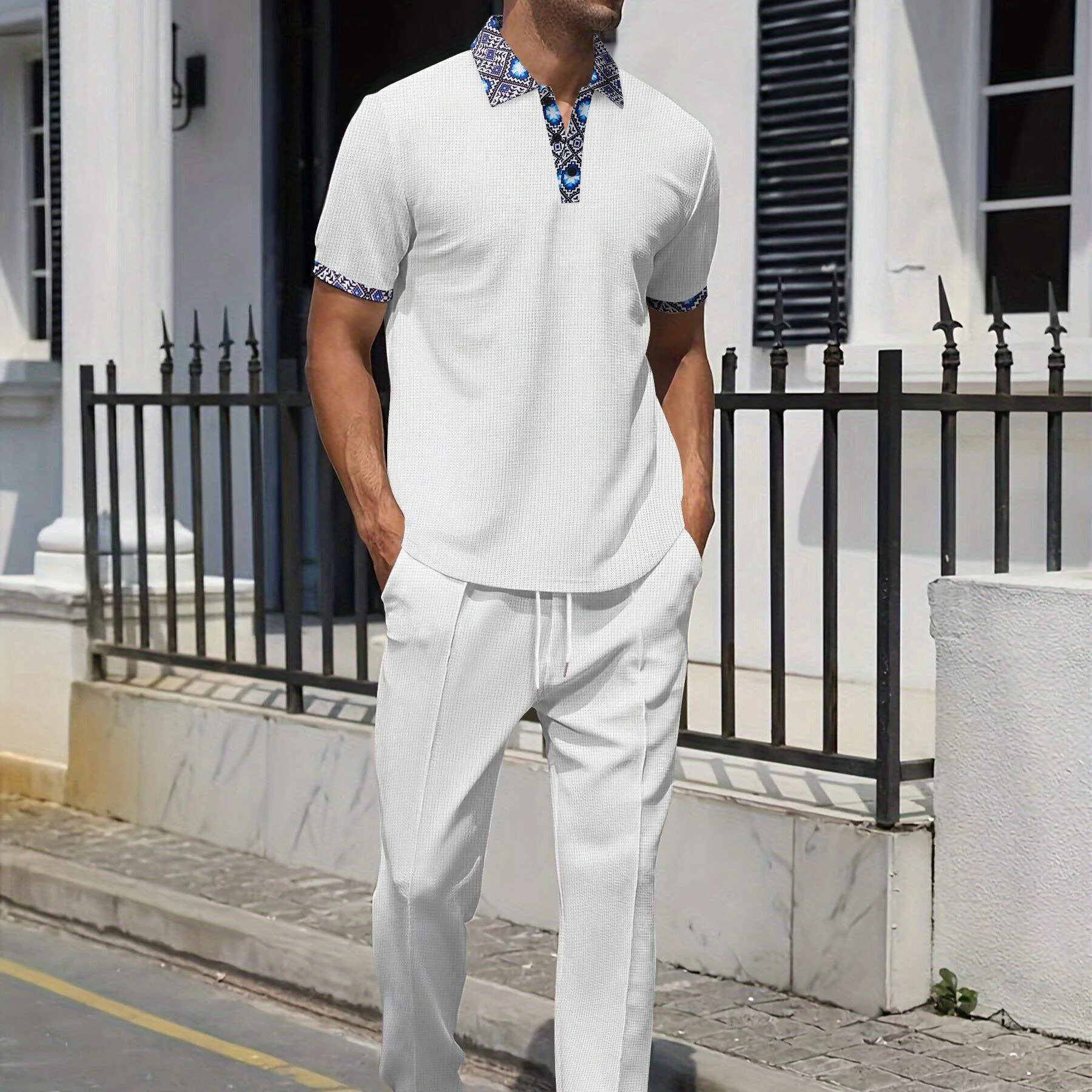 Herren Sommer Casual Print-Kra – Summer Clothing Long Sleeve Bewertung und Preis