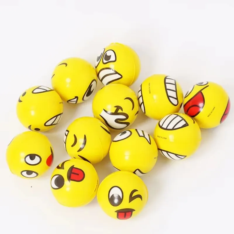 6 Pcs Toys Stress Ball Anxiety Relief For Boys Girls  Squeeze Ball That Relieves Stress interesting Children Toys