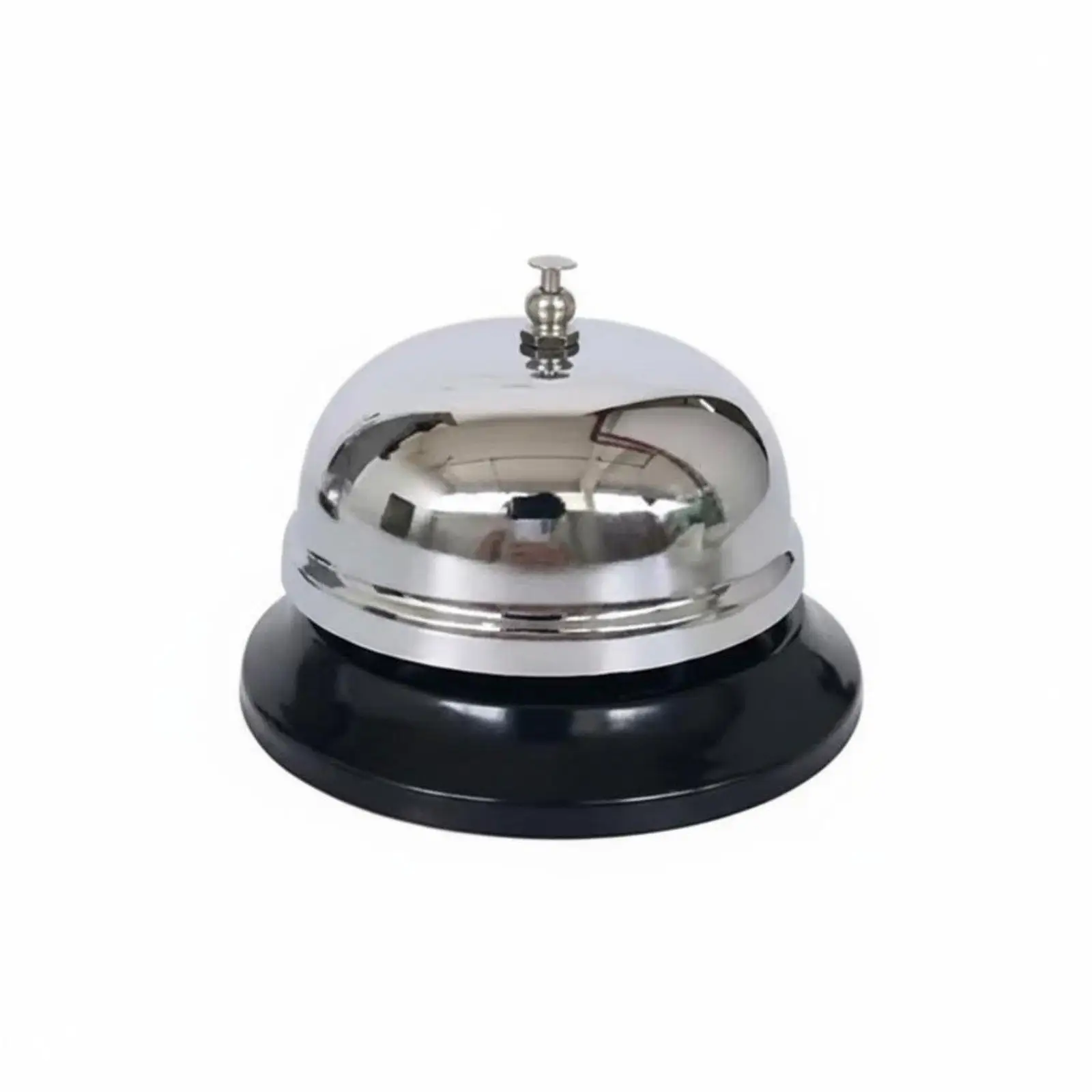 Heavy Duty Countertop Call Bell Mechanical Spring Table Bell with Handle for Caregiver and Classroom Settings