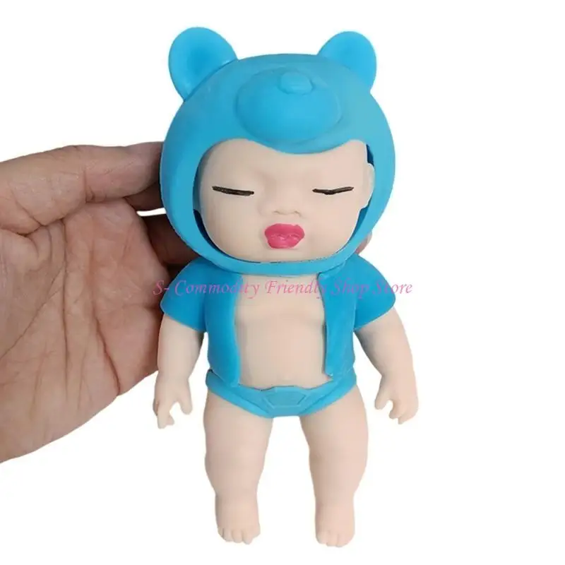 

85AE Забавная растягивающаяся медленная африканская кукла, игрушка, детская кукла, наполнители для пакетов GoodieBag