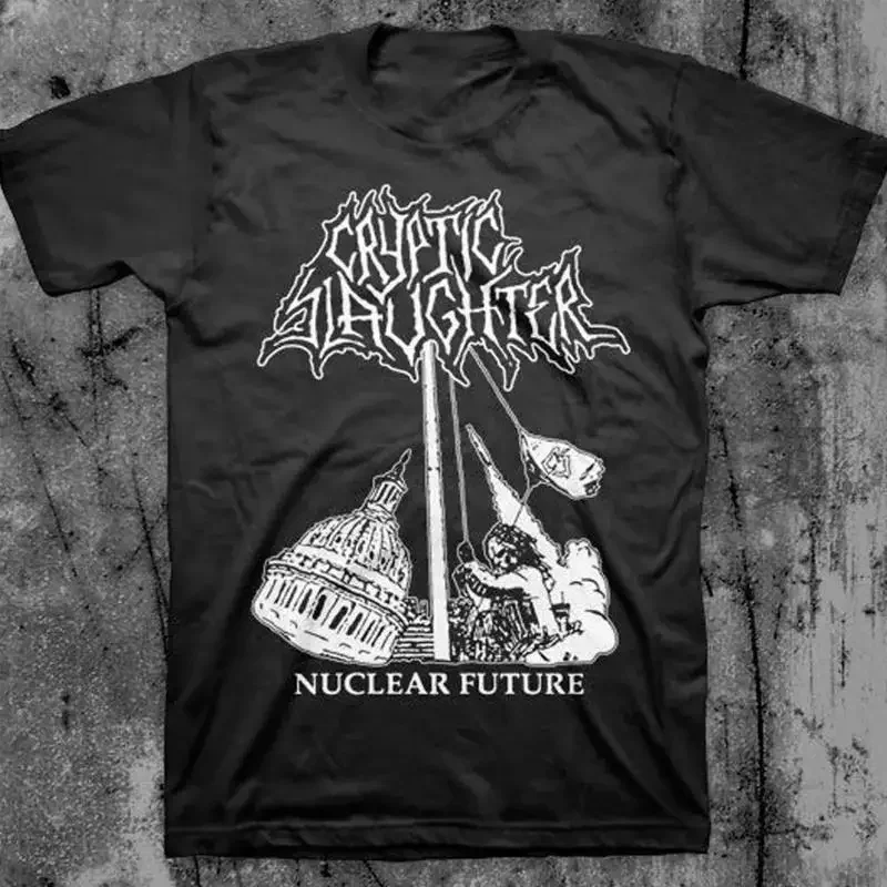 Nuclear Future Cryptic Slaughter T Shirt Classic White S 5XL 1J0013