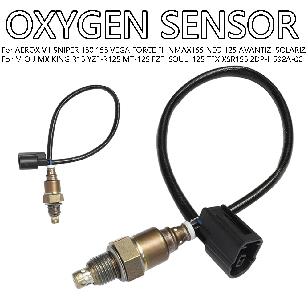 

For AEROX V1 SNIPER 150 155 VEGA FORCE FI NMAX 155 NEO 125 MIO J MX KING YZF-R125 SOUL I 125 2DP-H592A-00 OXYGEN SENSOR