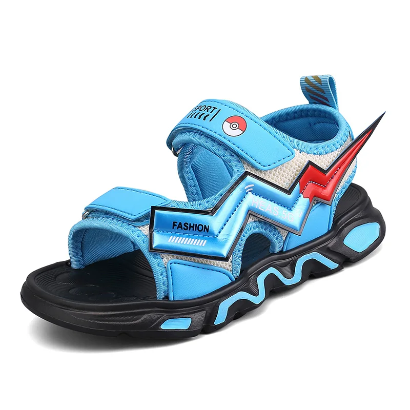 

Kids Casual Shoes 2025 Summer Light Breathable Sandals Boys Non-slip Teenager Tennis Shoes Baby Sandals Kids Cartoon Jelly Shoes