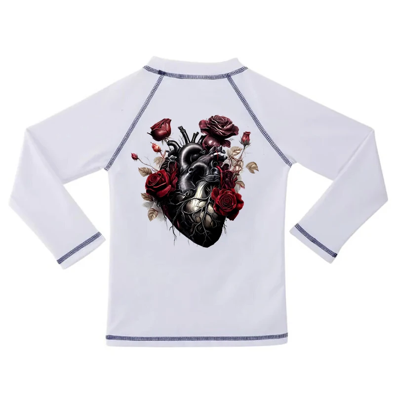 تنفس تنوعا تي شيرت للنساء Harajuku الإبداعية زهرة نمط الطباعة تيز القوطي جماليات قمة Y2K الشارع الشهير الموضة