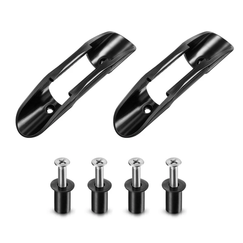 2Pcs/set Practical Kayaks Paddle Mount Clip Plastic Kayaks Paddle Holder, Kayaks Paddle Tool Part Paddle Mount Hardware