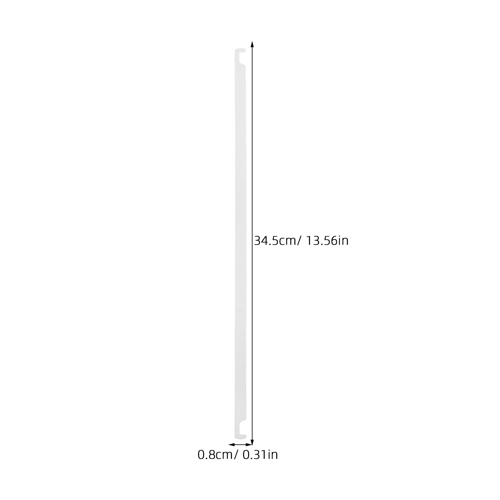 10Pcs Metal File Organizer Rods Office Hanging Rods Strong Load Capacity Ideal for File Cabinets Desks Efficient Storage