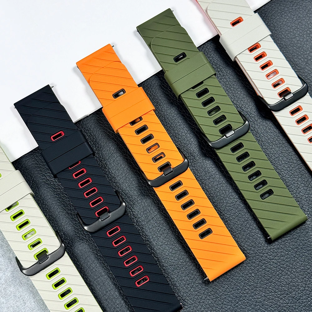 22mm Sport Silicone Strap for  - Silicone Watch Band 22Mm recension och pris